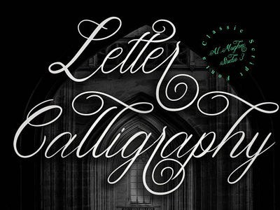 Letter Calligraphy Font beautiful fonts craft fonts cricut fonts gorgeous fonts love fonts playful fonts romance fonts swirly fonts wedding wedding fonts weddings