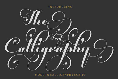 The Calligraphy Font calligraphy fonts card fonts celebration fonts elegant elegant fonts event fonts girly fonts logo fonts script fonts wedding fonts