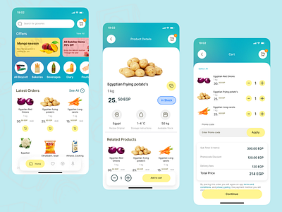 Groceries Delivery App apps creative design groceries app mobile apps mobile ui ui ui ux uiux ux