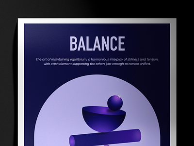 Balance 3d balance daily challenge daily designs daily ui design graphic design iconography illustration shapes website design