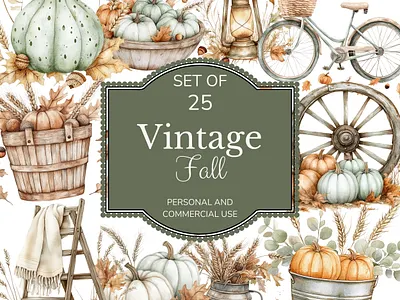 Vintage Fall graphic design