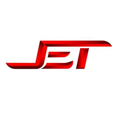 Jet design illustration illustrator logo