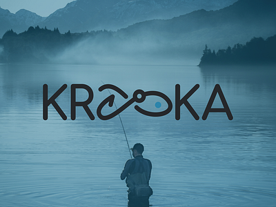 Krooka branding concept graphic design logo