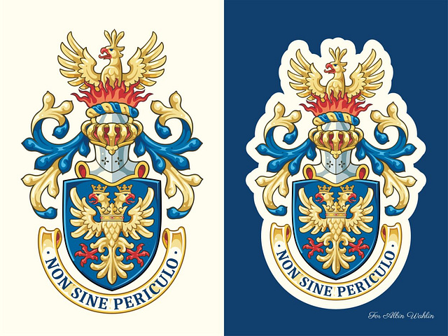 Coat of arms by Veronika Žuvić on Dribbble