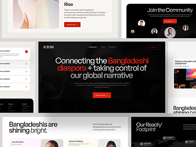 B/deshi - Website design (Live) catalyst clean website community website corporate website design invest investment firm minimal website portfolio website startup website ui design user interface user experience ux design vc website web web design for invest webdesign webdesing for investor website design