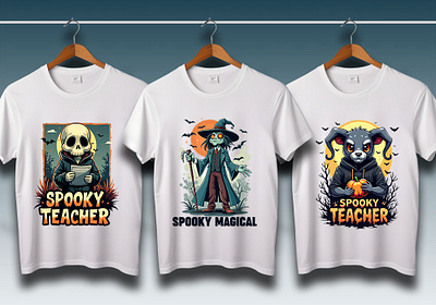 spooky Halloween T-shirt design. custom t shirt design design fashion fishing t shirt fitness t shirt halloween for t shirt halloween t shirt halloweentee illustration pumkin spooky ghost spooky t shirt t shirt t shirt design t shirt mockup