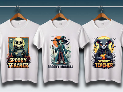 spooky Halloween T-shirt design. custom t shirt design design fashion fishing t shirt fitness t shirt halloween for t shirt halloween t shirt halloweentee illustration pumkin spooky ghost spooky t shirt t shirt t shirt design t shirt mockup