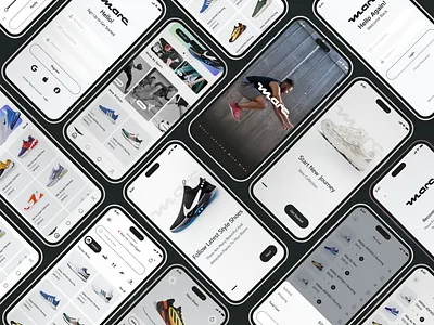 MARC Mobile App graphic design mobileapp ui ux