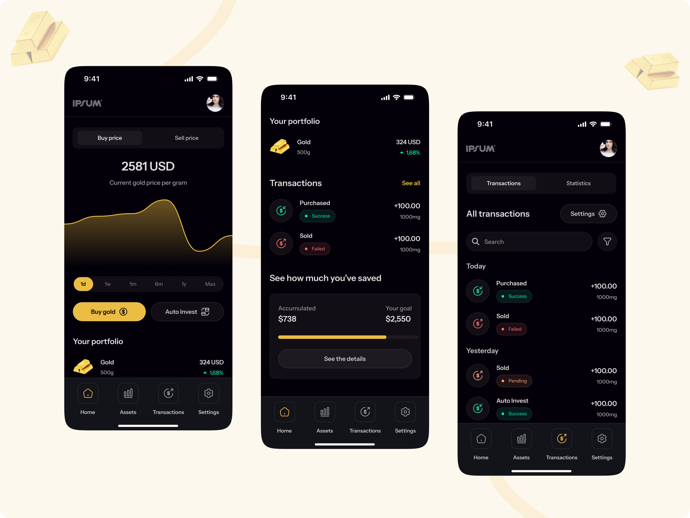 Example of Full Mobile App Design/Redesign