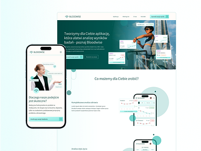 Landing Page for the Medical Industry brand identity branding case study design figma graphic design health landing page medical medical industry one page site ui uiux ux website