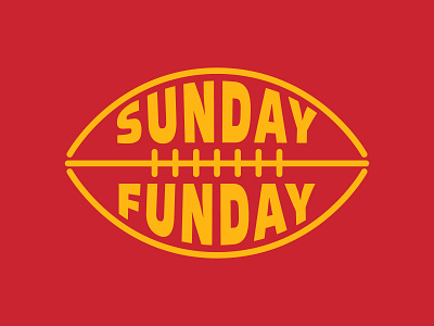 KC Football Sunday Funday design football design graphic design illustration kansas city chiefs sports taylor swift vector