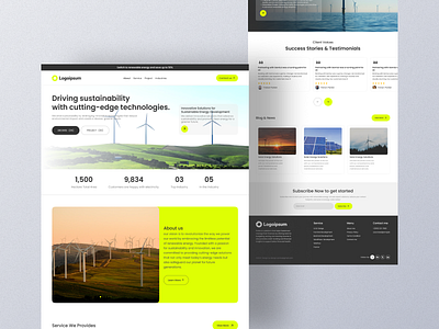 Innovative UI Design for Renewable Energy Websites clean energy website design eco friendly ui design graphic design green energy web interface intuitive clean energy ui renewable energy ui solar energy web design sustainable energy solutions sustainable tech uiux ui