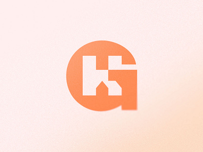 Gremillion Homes Option – G.H.House brand branding design g graphic design h home house illustration industrial letter logo luxury mark orange vector