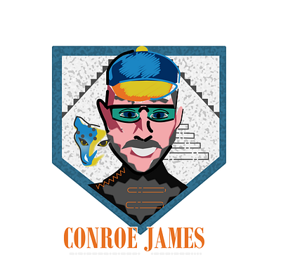 Art of Conroe James art design ecommerce etsy illustration logo shopify