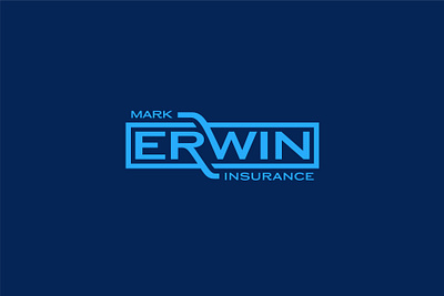 Insurance Company Logo Design blocky blue brand identity branding color inspiration concept creative custom letterforms design insurance logo logo design logo inspiration simple trending logos type design typography vector