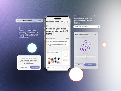 Moodr App - Presentation app figma madeinitaly psychology ui ux wellbeing