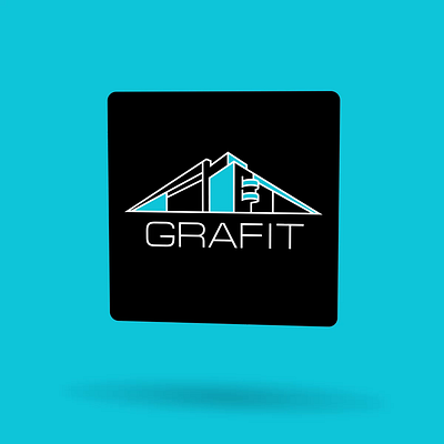 Logo and business card for LLC "Grafit" animation branding graphic design