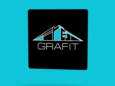 Logo and business card for LLC "Grafit" animation branding graphic design