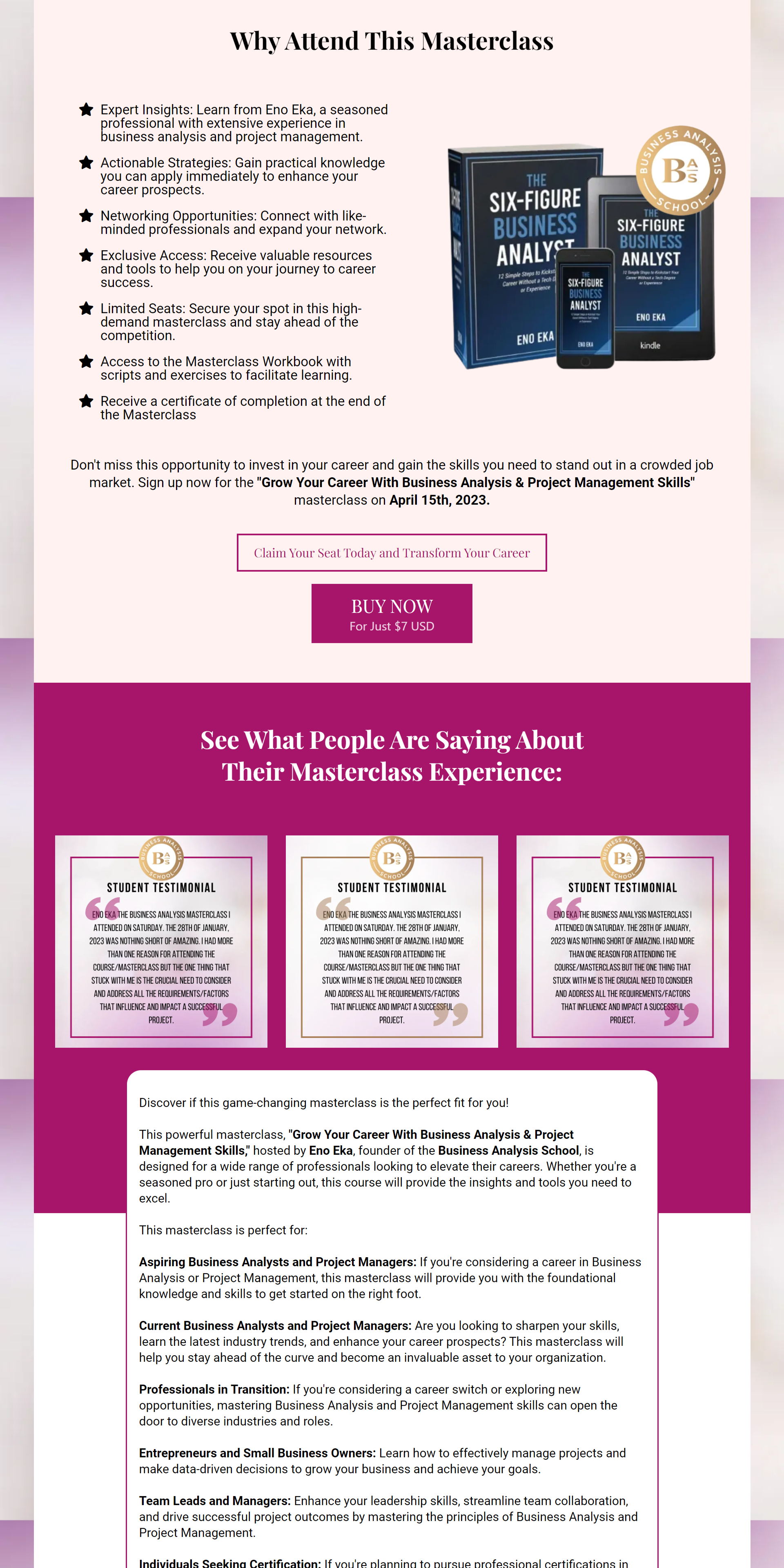 Masterclass Page 3d animation automations branding canva captivatingdesign design gohighlevel graphic design highconversion illustration kajabi landing page motion graphics ui