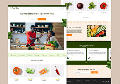 Food Delivery Landing Page