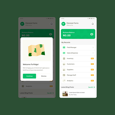 Farm management app