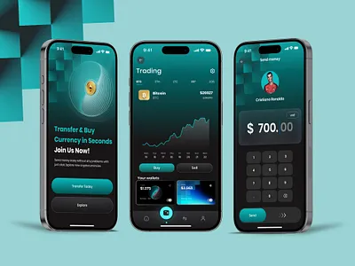 Crypto App Design app ui application binance bitcoin blockchain branding buy sell clean ui crypto dark mode etherium finance mobile apps trading trading bitcoin trading crypto ui ux ui design uidesign ux