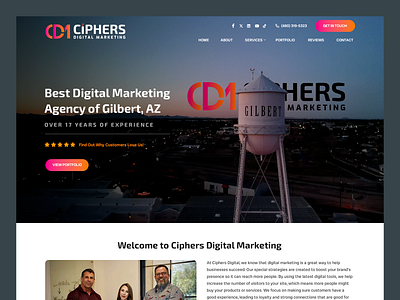 Ciphers Digital // Web Design agency digital digital marketing marketing seo social media video production web design web development