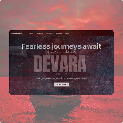 LANDING PAGE OF 5STAR TICKETS #DEVARA