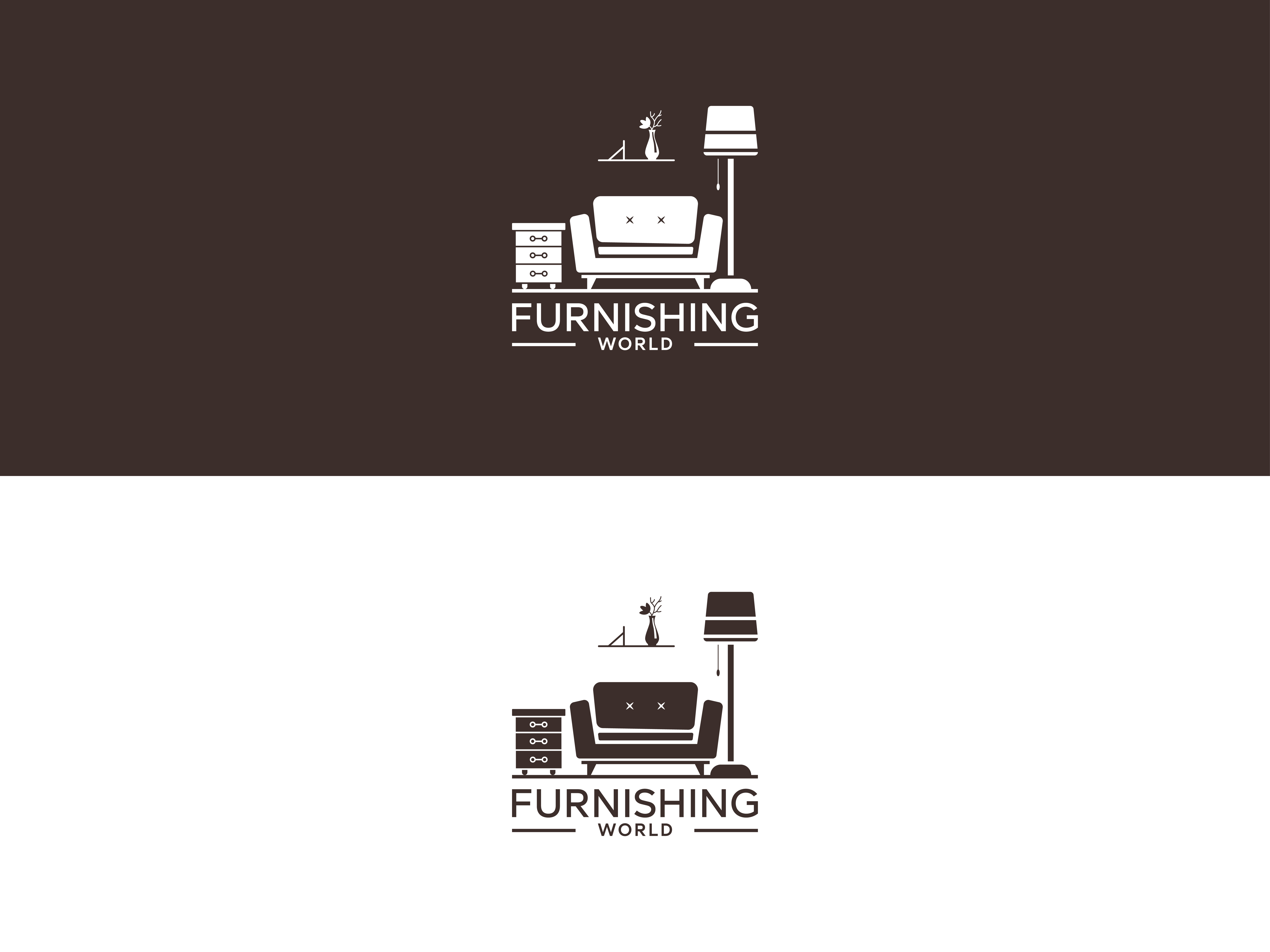 Furnishing World Logo modern branding