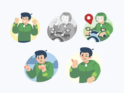 Motion illustration Food Apps - Delifood 🍔 branding character delivery driver empty state food delivery illustration mobile apps motion graphics motion illustration notification on the way rating ride hailing success transportation transportation apps trouble notifiaction ui ux illustrator