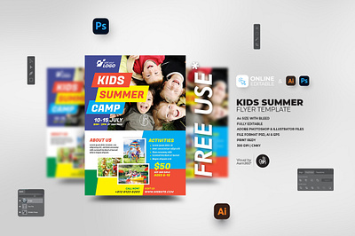 Kids Summer Camp Flyer aam360 aam3sixty family day flyer template fun kids activities kids adventure kids fun camp flyer kids holidays kids sports event kids sports poster kids summer camp kids summer camp flyer template kids summer camp poster pre school sports camp summer summer camp flyer summer camp poster summer fun day