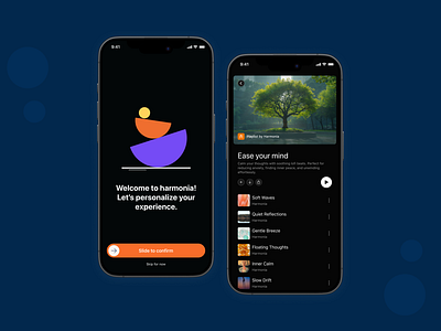 Music playlist design concept app application dark dark mode mobile darkmode design ios ios app mobile ui mode music music app