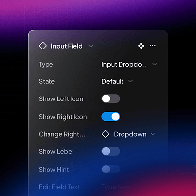 Input Field - UnifiedUI component components design figma input field minimal properties ui unified ui unifiedui ux