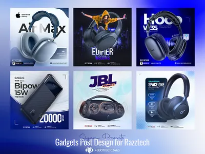 Gadgets Social Media Post Design advertising design advertising poster gadget design gadget poster gadgets banner gadgets design gadgets poster gadgets social media post design graphic design product design social media design social media post social media post design visual design