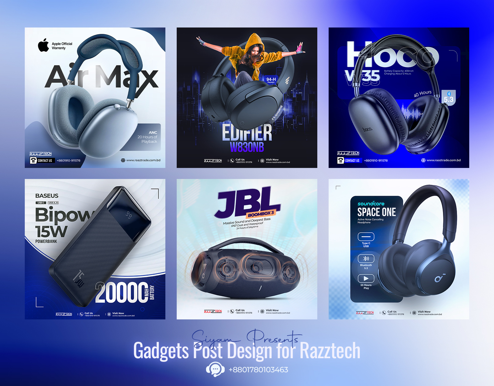 Example of Gadgets Social Media Post Design