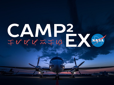 NASA CAMP2Ex Mission branding identity logo nasa