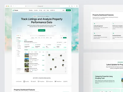 Slurups - Saas Real Estate website agent apartment business design home landing page marketing website real estate real estate agency real estate landig page real property realestate realtor residence saas real estate website saas realestate saas website web web design website