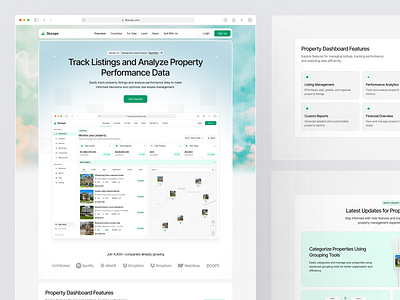 Slurups - Real Estate Landing Page agent apartment business design home interface landing page real estate real estate agency real estate landig page real property realestate realtor realty residence ui ux web web design website