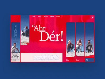 CTC#020 - Ahr Dér! design music typography ui webdesign