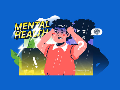 Mental Health 2d artwork character design flatdesign graphic design illustration illustrator vector