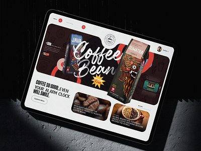 Coffee Shop Website UI Design branding coffee coffee design coffee shop coffee shop website figma graphic design landing page logo ui ui design uiux ux ux design web design web dev web development website website design