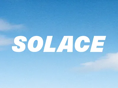 solace running logo stand-in blue bold branding copy fitness heavy illustration italic logo running sky solace