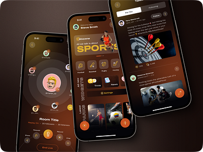 Atheverse : Your Ultimate Modernizing Sports Fan | Rebound 3d branding dailychallenge figma game app gamifications motion graphics news app ui ui for sport news ui ux ux ux sport app