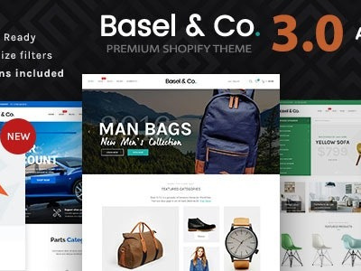 Basel - Multipurpose Ecommerce Shopify Theme boutique cars clothing cosmetics ecommerce electronics fashion furniture lingerie multipurpose rtl shopify store watches wines