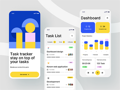 Task tracker app app app design graphic design illustration task treker ui ux