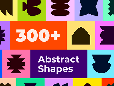 Abstract Shapes by WOOHOO design tools figma figma tools free geometric shapes graphic design shapes ui ui tools woohoo woohoo.design