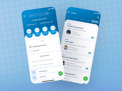 Sherpadesk App Design – Streamlining IT Ticketing appdesign itsupport sherpadesk ticketsystem ui ux