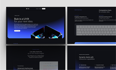 Buio astro buio dark mode gradient modern sexy tailwind tempplate theme