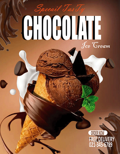 Chocolate ice cream