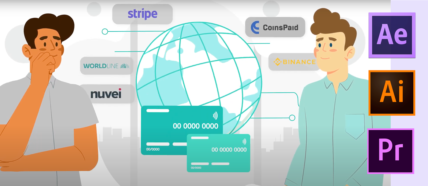 2D animated video for IT | Explainer video | 7030.studio 2d 2d animated video 2d animation 7030.studio advertising video animation character animation charakter animation explainer video illustration it saas video for website